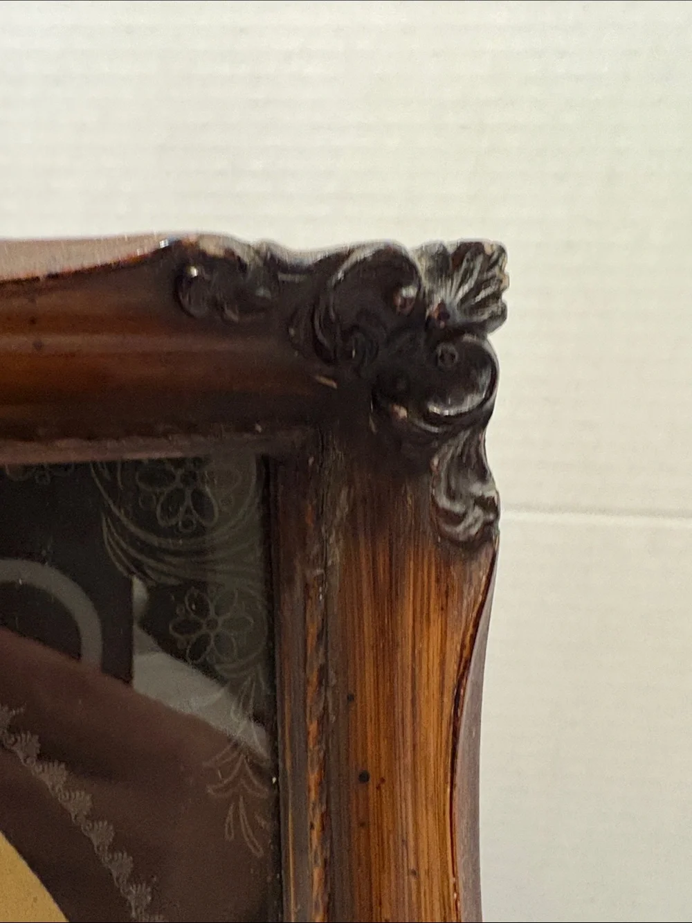 Vintage Baroque Ornate Wood 8x10 Picture Frame